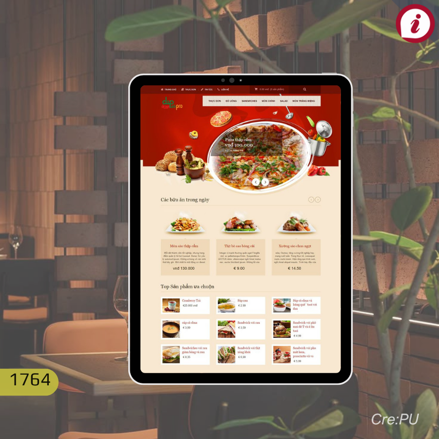 Tạo web nhà hàng – khách sạn ( 1764 ) - Hình ảnh 4