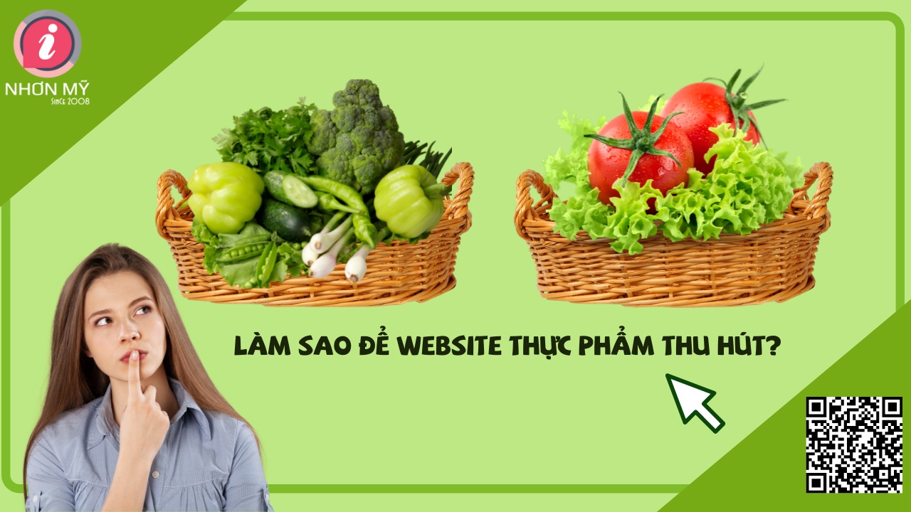 Làm web thực phẩm sạch giá rẻ