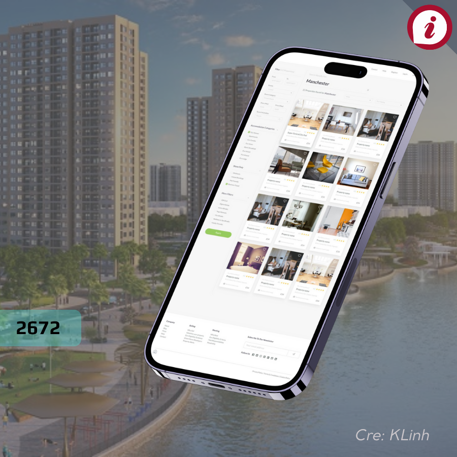Lập web chỉ bất động sản, nhà đất