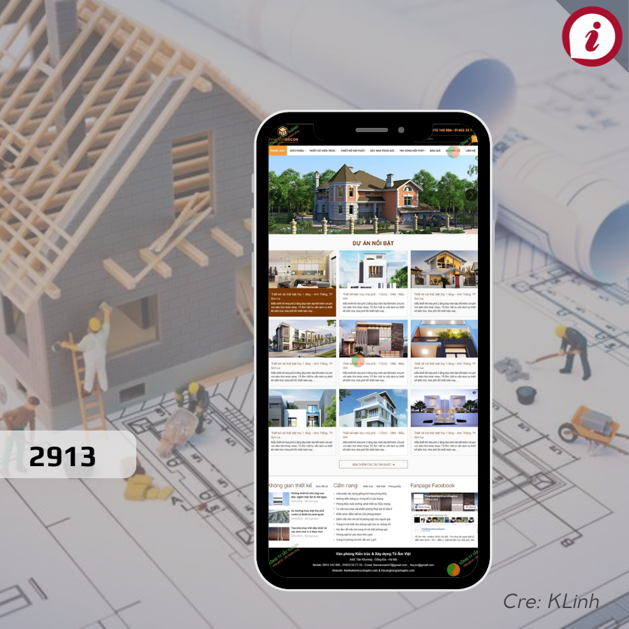 Thiết Kế Web Đẹp Mắt, Kiến Trúc Thương Hiệu Tinh Tế