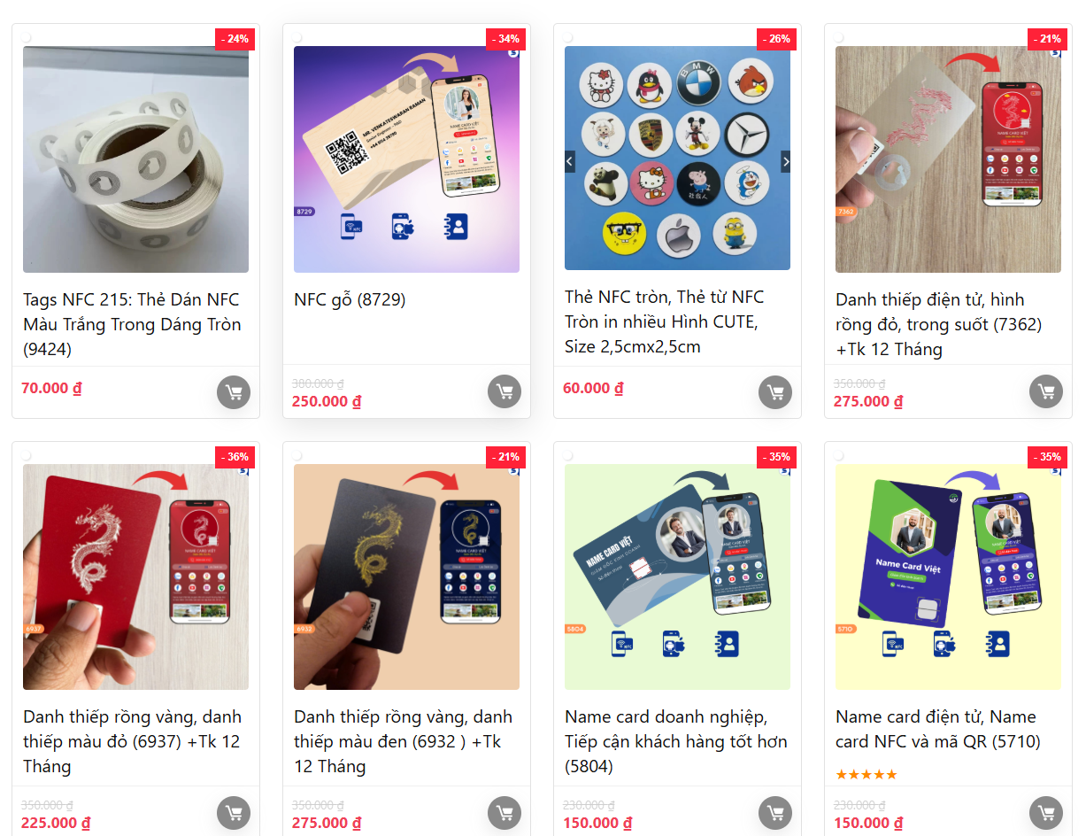 Module sản phẩm giá bán, giá giảm ( giá khuyến mại)